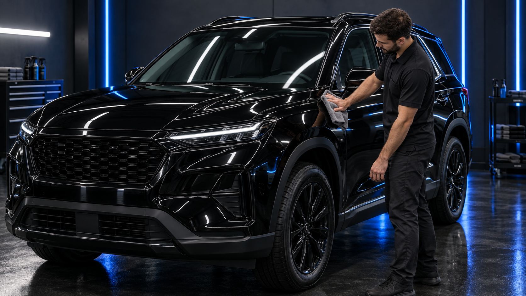 Black BMW X5 M performance SUV
