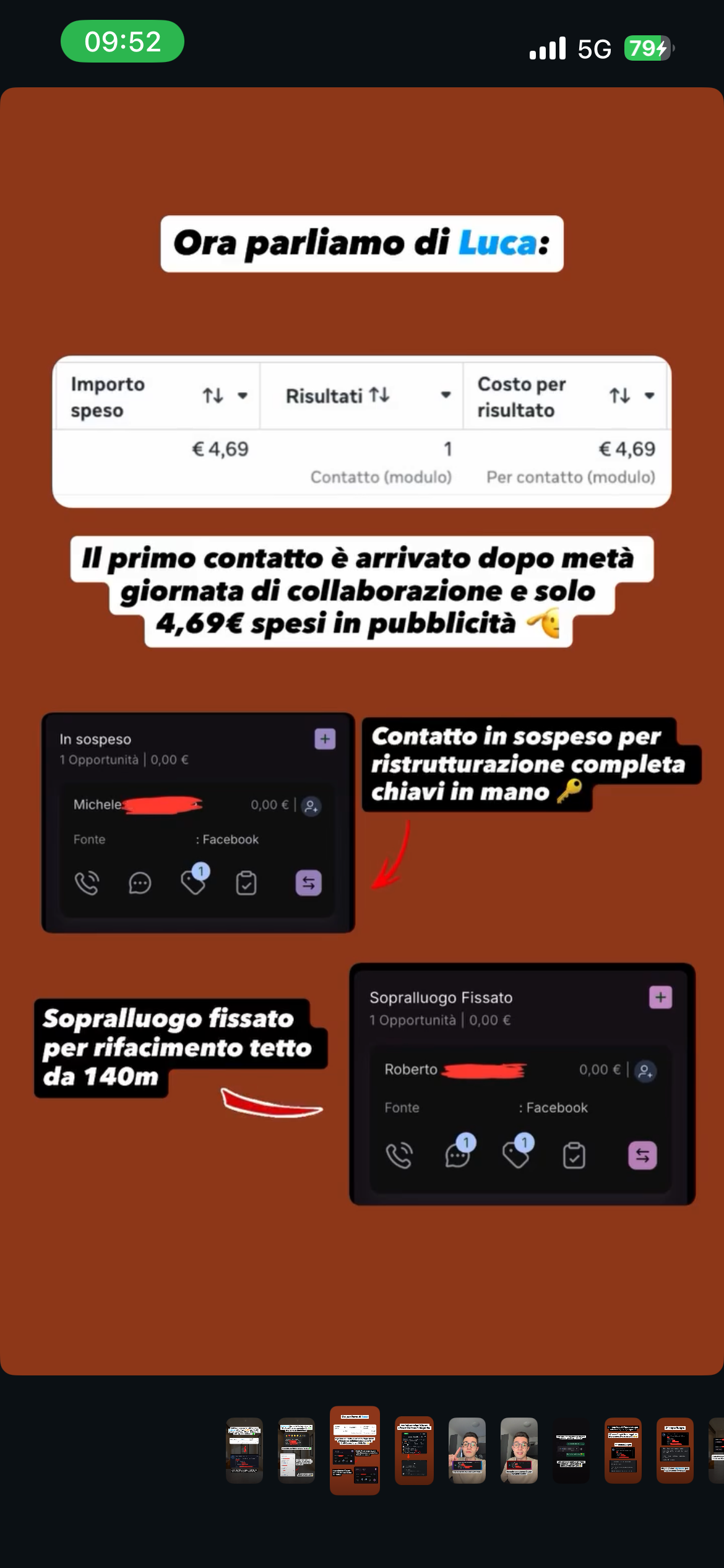 Testimonianza cliente 8