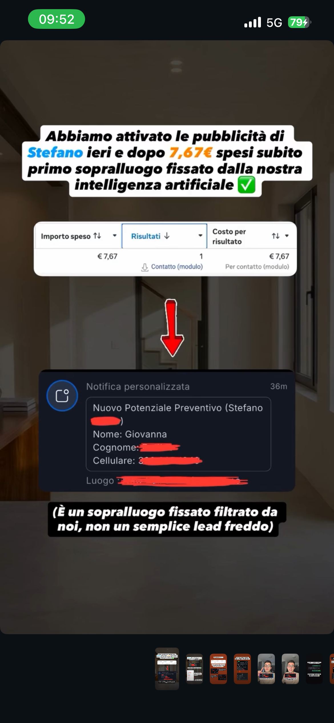 Testimonianza cliente 6