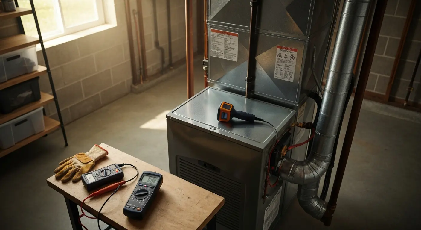 HVAC system inspection