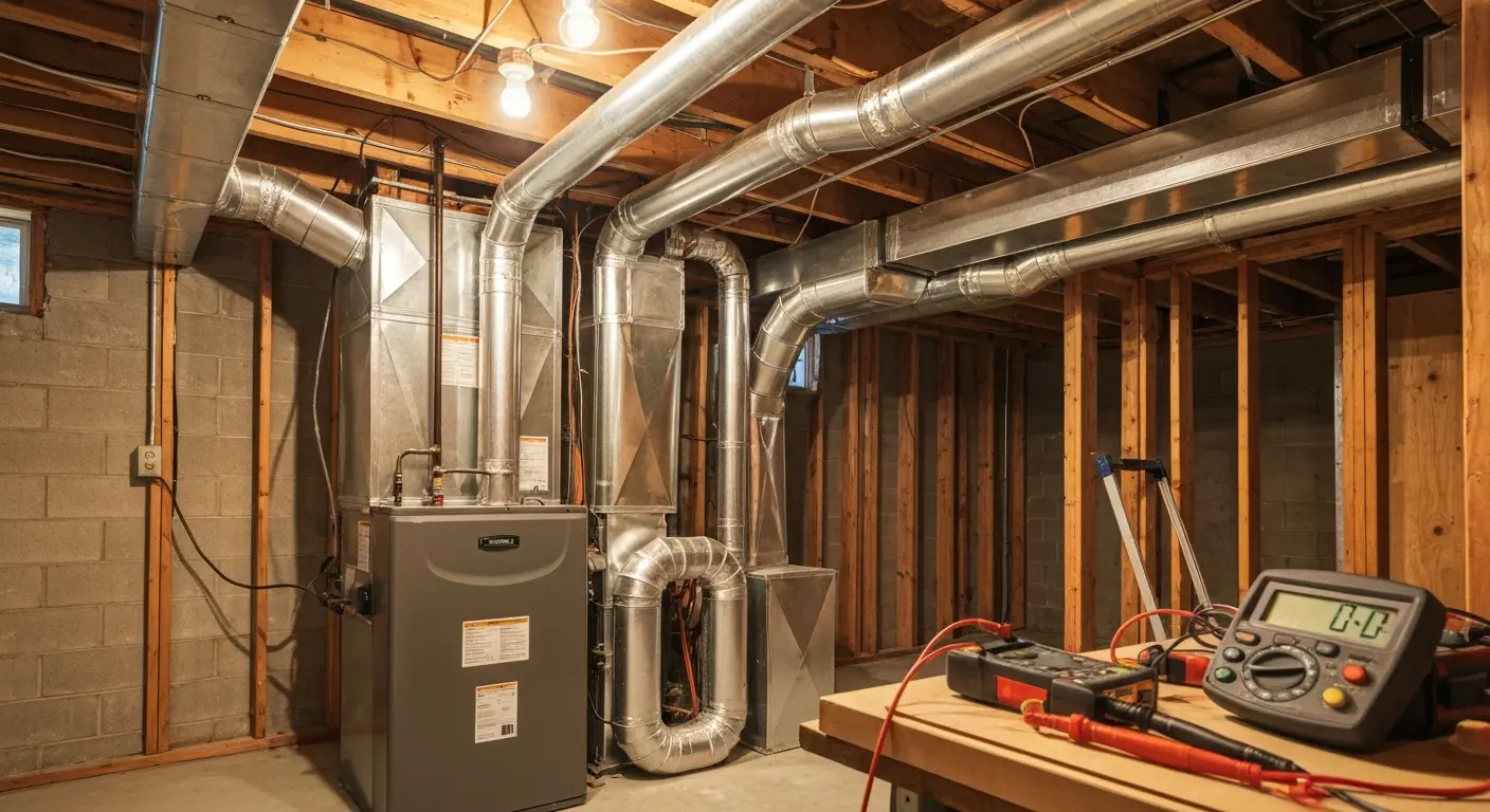 Furnace installation