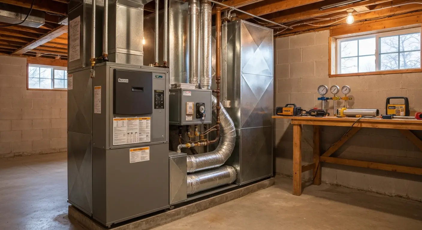 Furnace installation