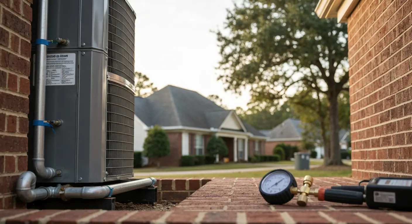 Heat pump installation