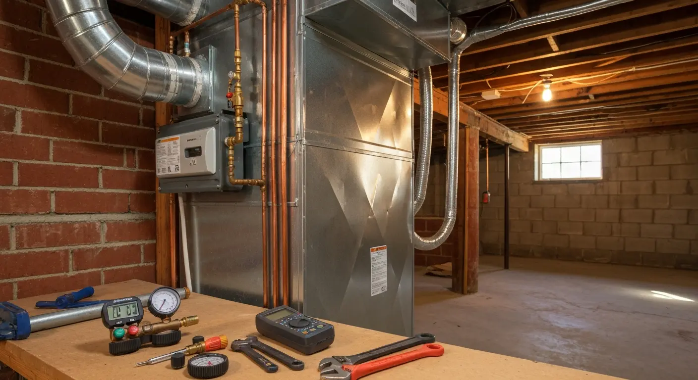 Furnace installation