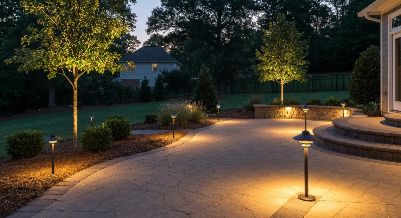 Outdoor landscape lighting