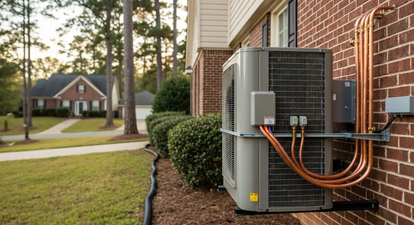 Heat pump installation