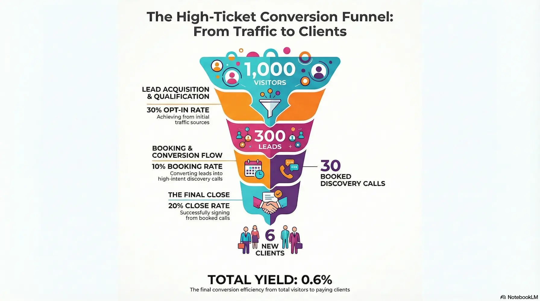 High-converting sales funnel