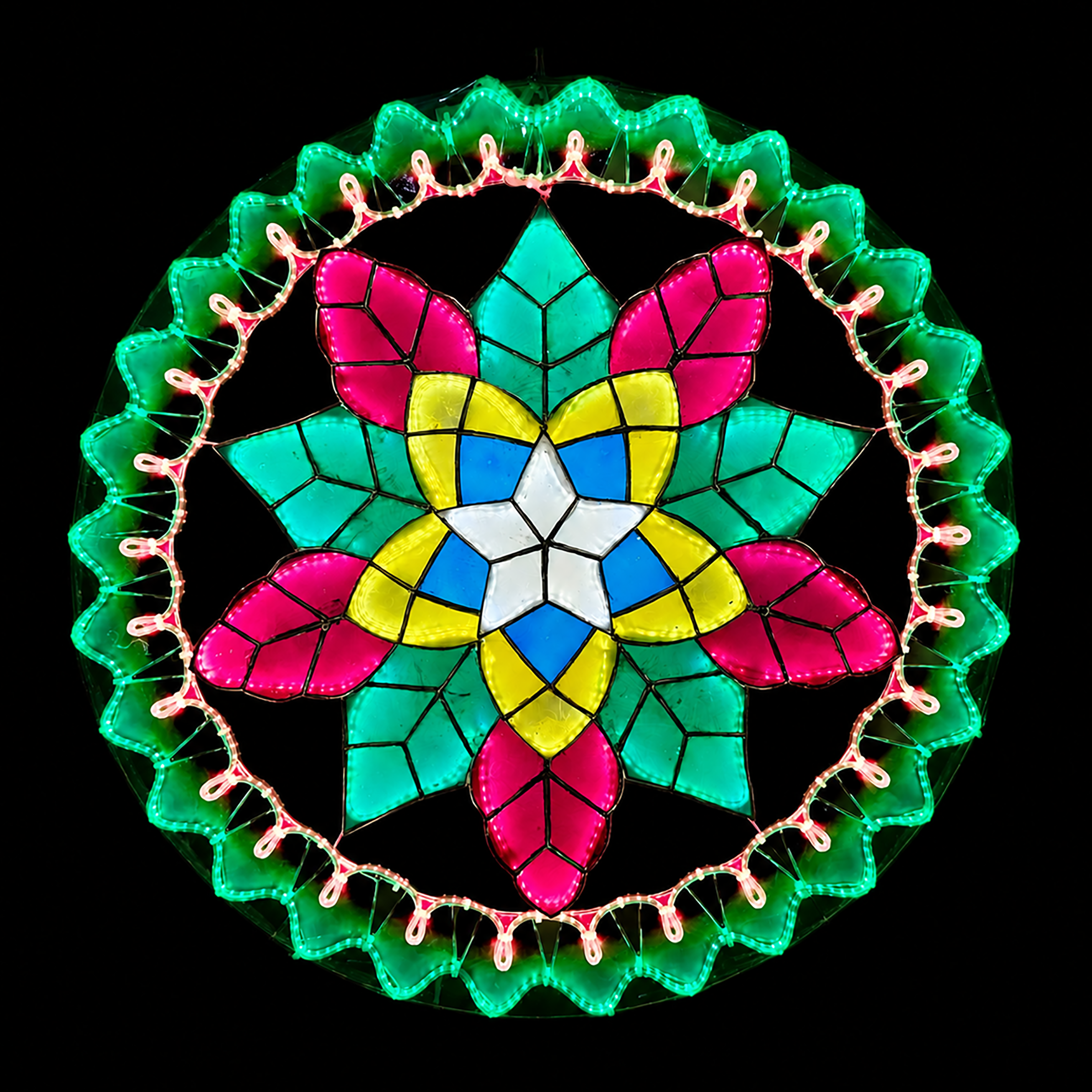 Special Traditional With Ring Capiz Lantern-3