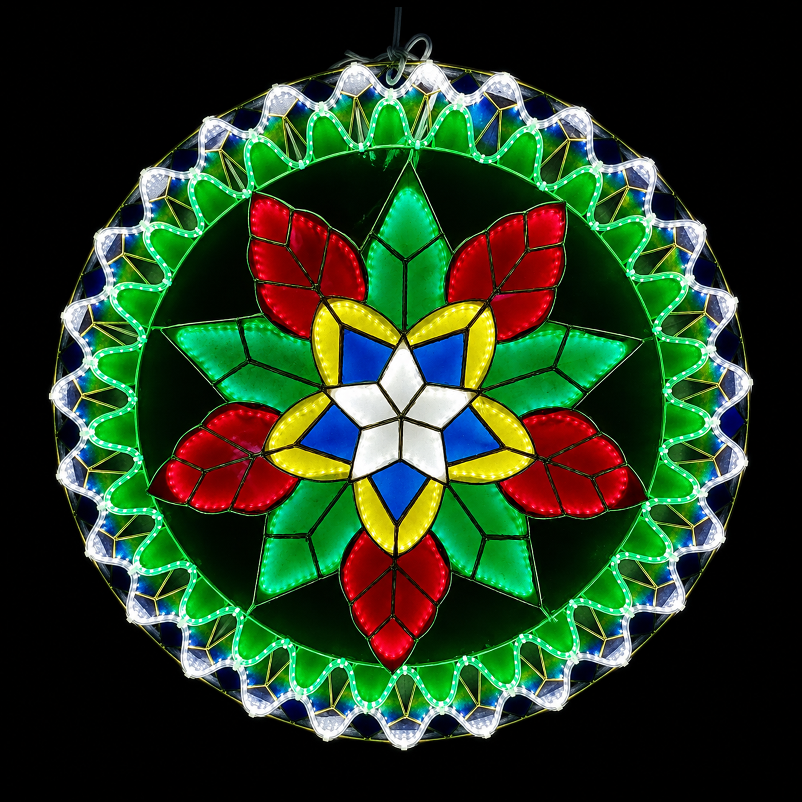 Special Traditional With Ring Capiz Lantern-2