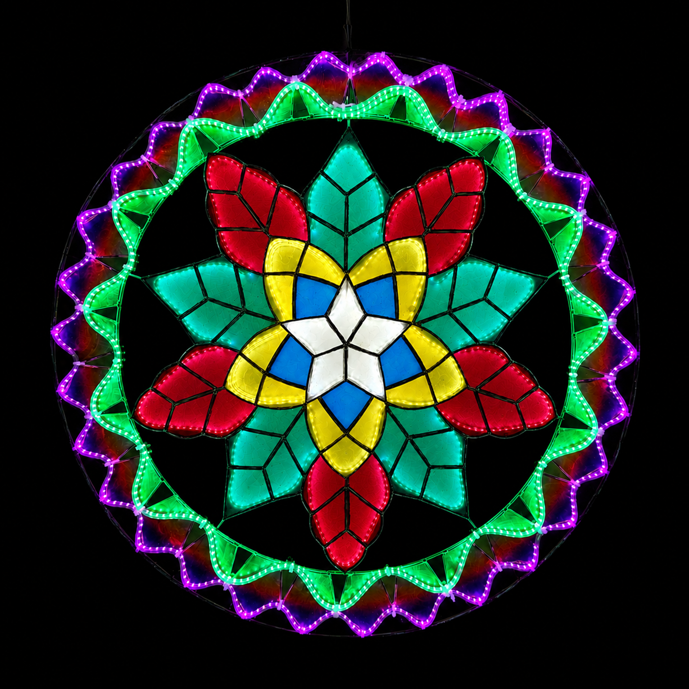 Special Traditional With Ring Capiz Lantern-1