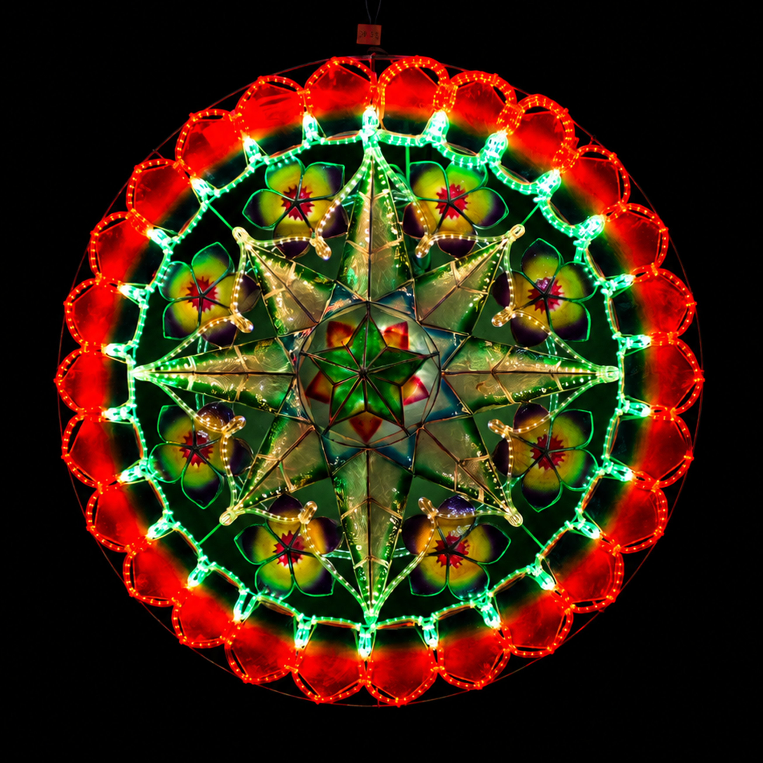 Tala Traditional Star Capiz Lantern-1