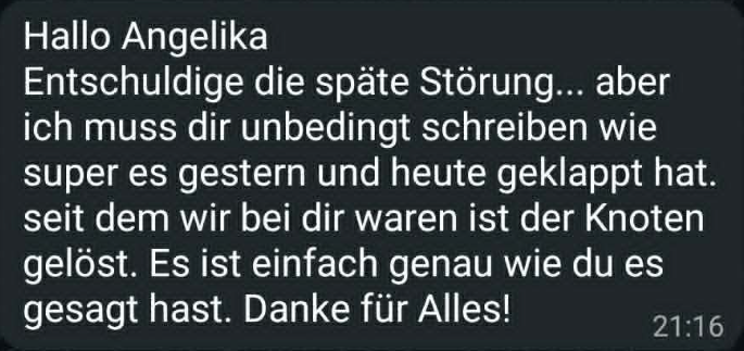 Kundenstimme – Schulstress & Ängste