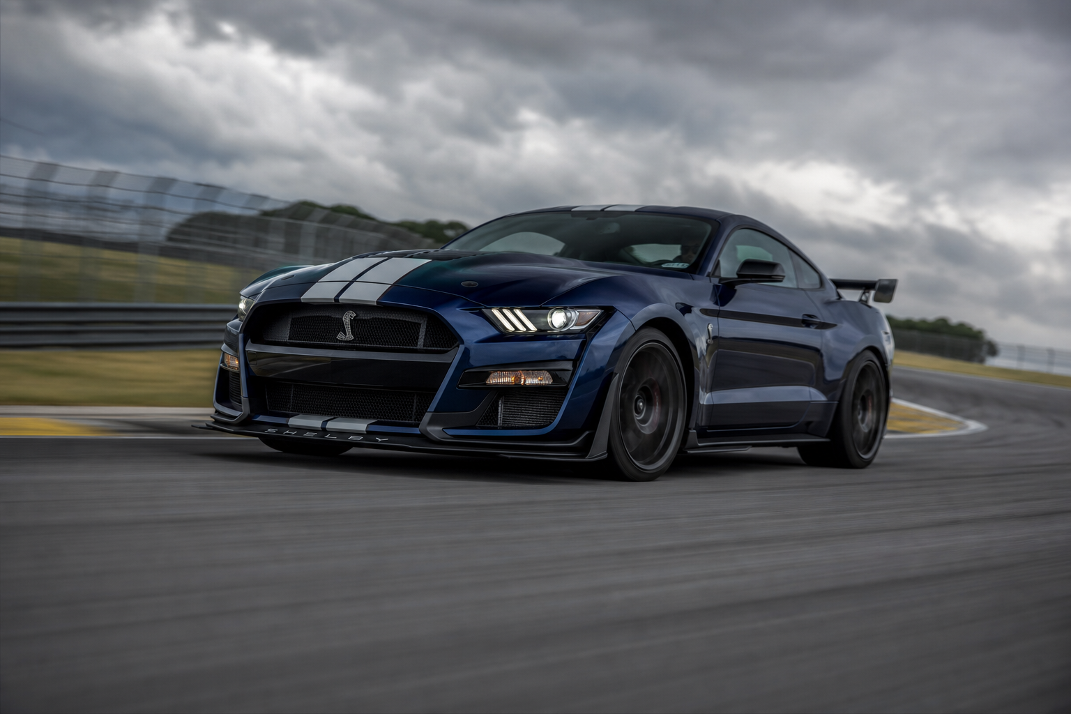 2020 Ford Mustang GT500 time attack build — Whipple Stage 3, 847 whp, E85 tune