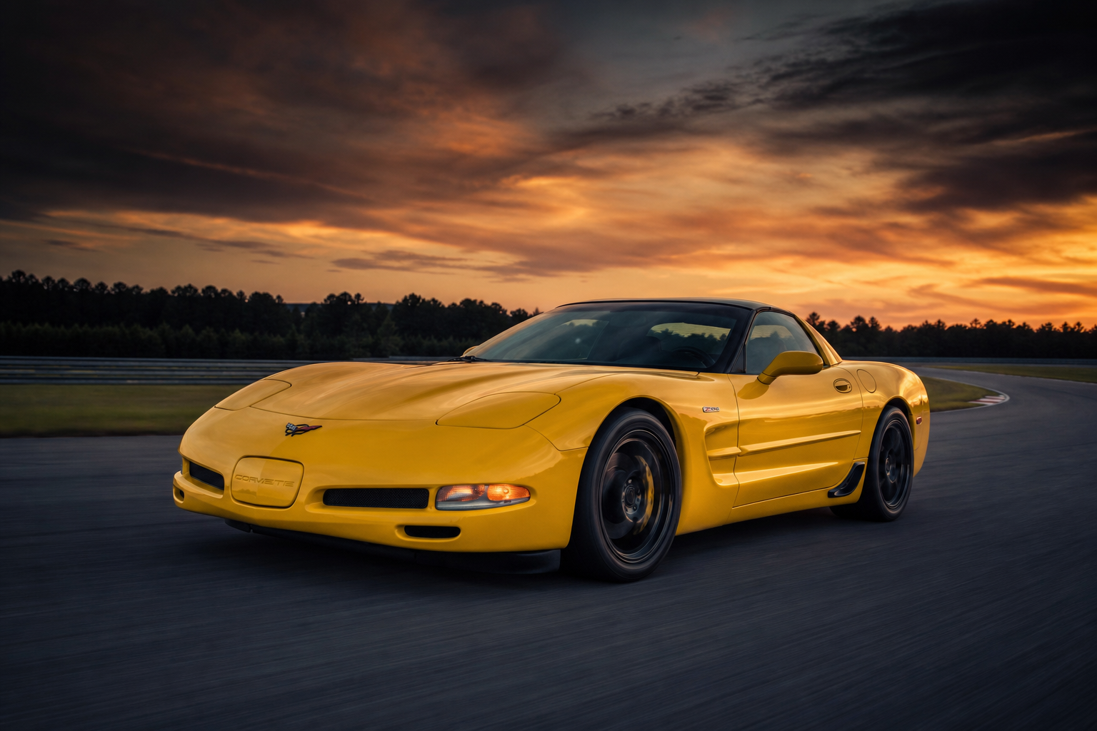 2003 Chevrolet Corvette Z06 road course build — LS7 stroked 542 whp, NASA ST3 class