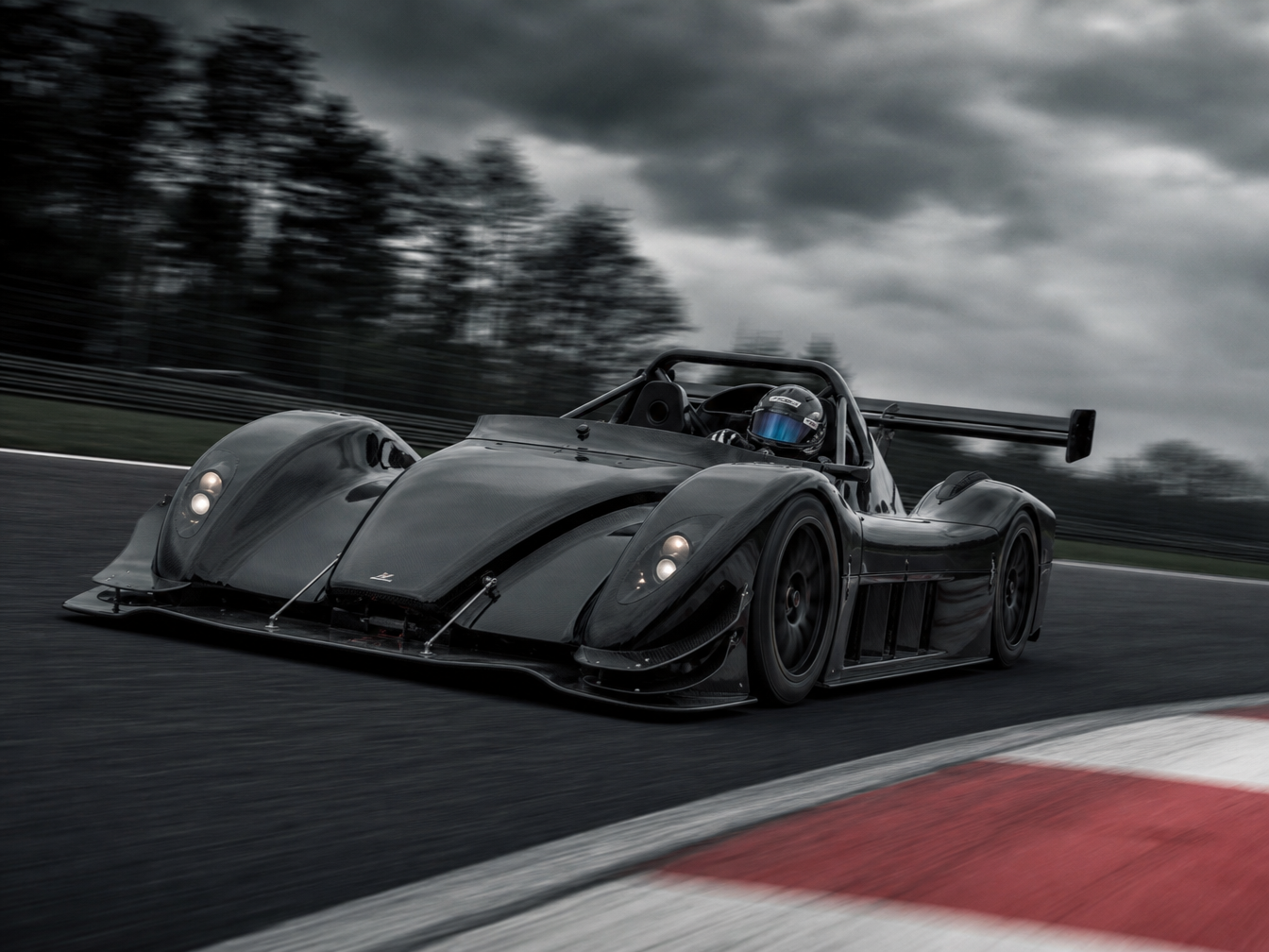 Time attack car at speed on road course — GTA and NASA TT builds Houston TX
