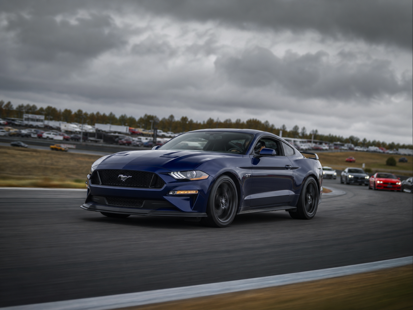 Street car at HPDE track day — daily driver performance builds Houston TX