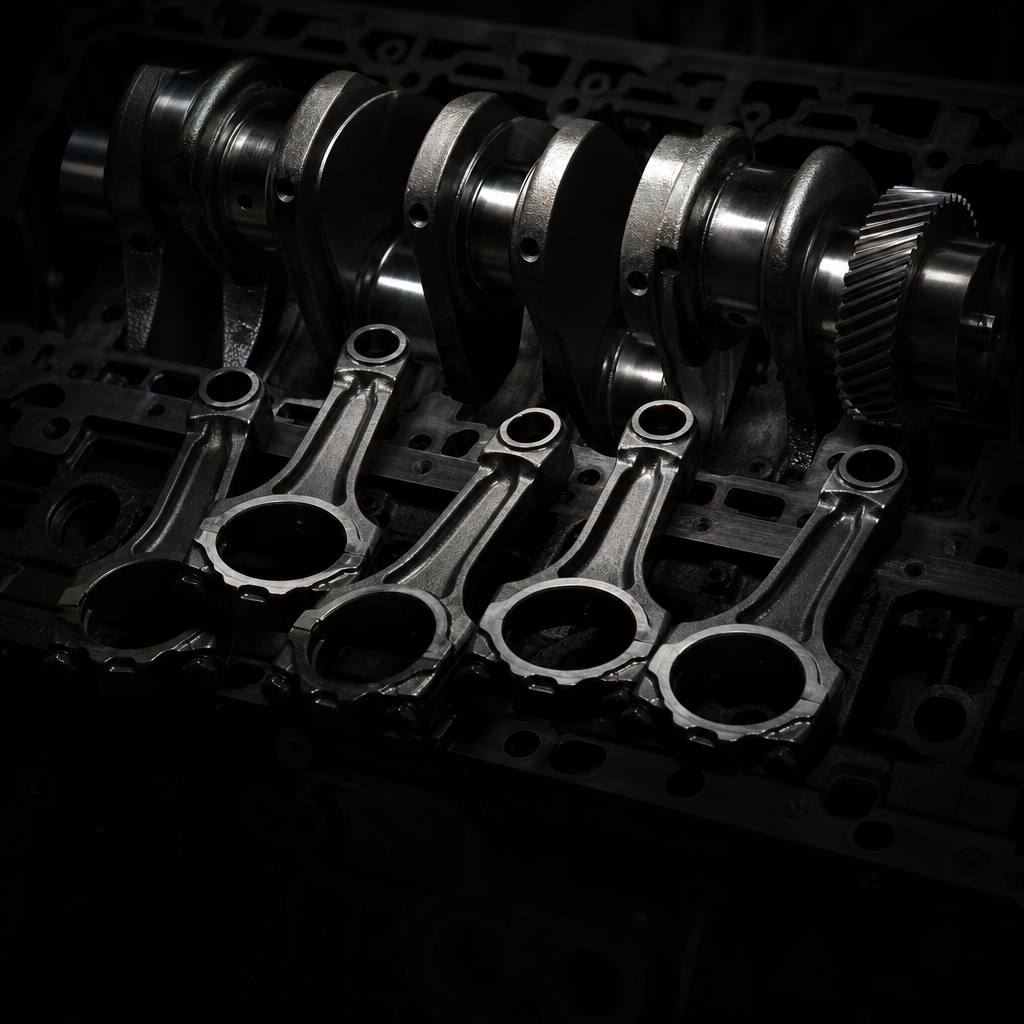 Engine builds and internals — crankshaft and rotating assembly