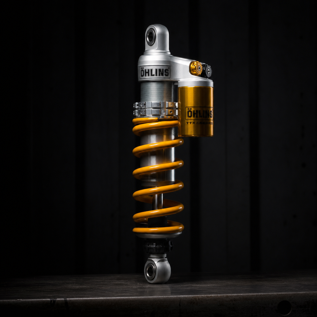 Suspension and corner weight — Öhlins coilover shock absorber