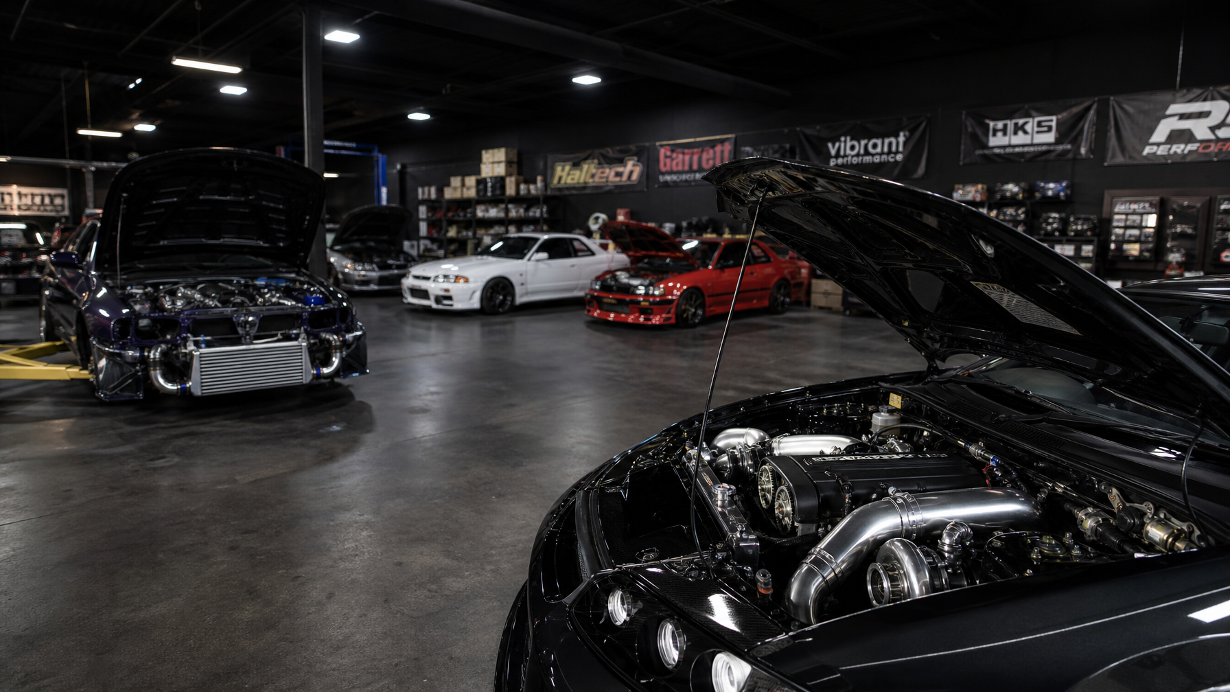 Forced induction platform builds at Iron Ridge Motorsports Houston