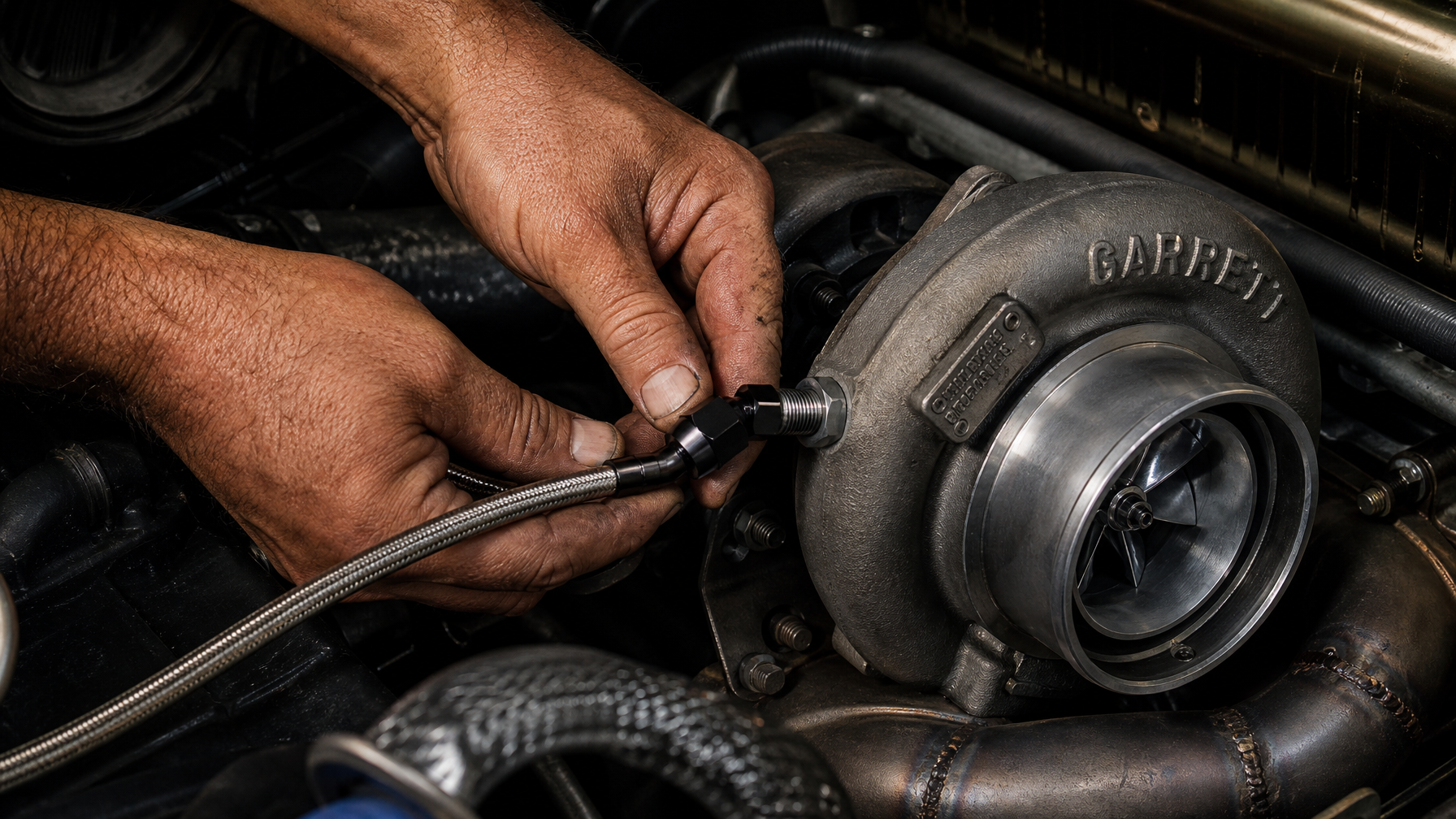 Turbocharger installation — Iron Ridge Motorsports Houston