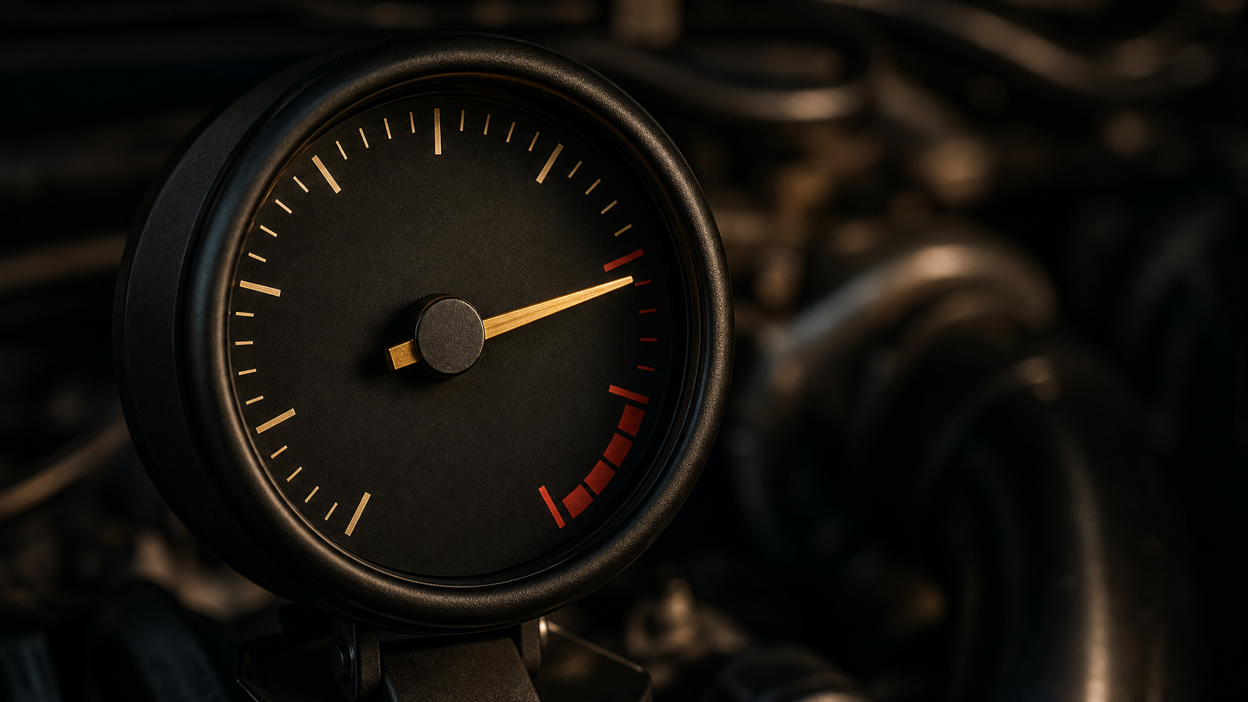 Boost gauge — forced induction tune at Iron Ridge Motorsports Houston