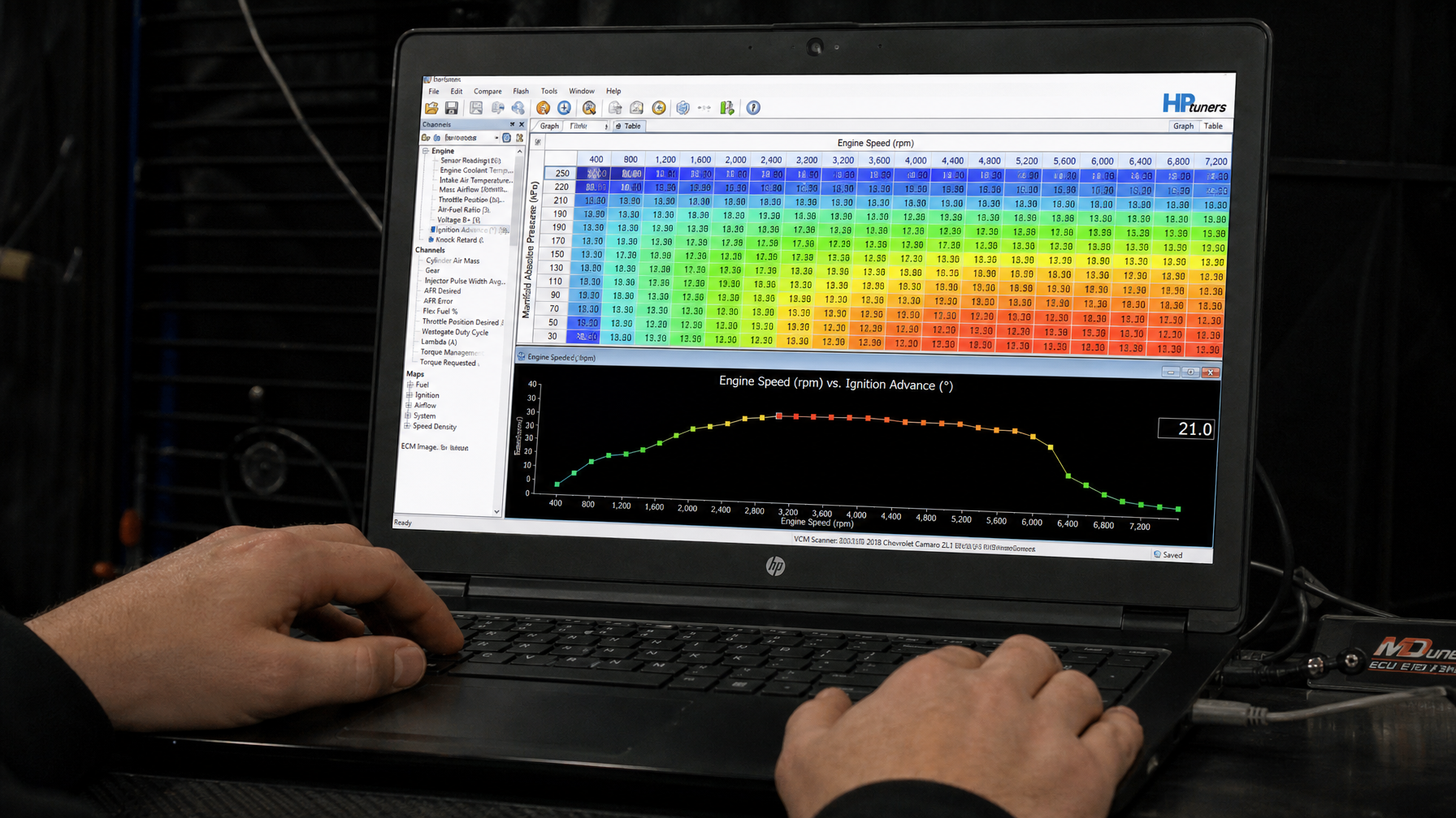 ECU calibration on dyno — Iron Ridge Motorsports Houston