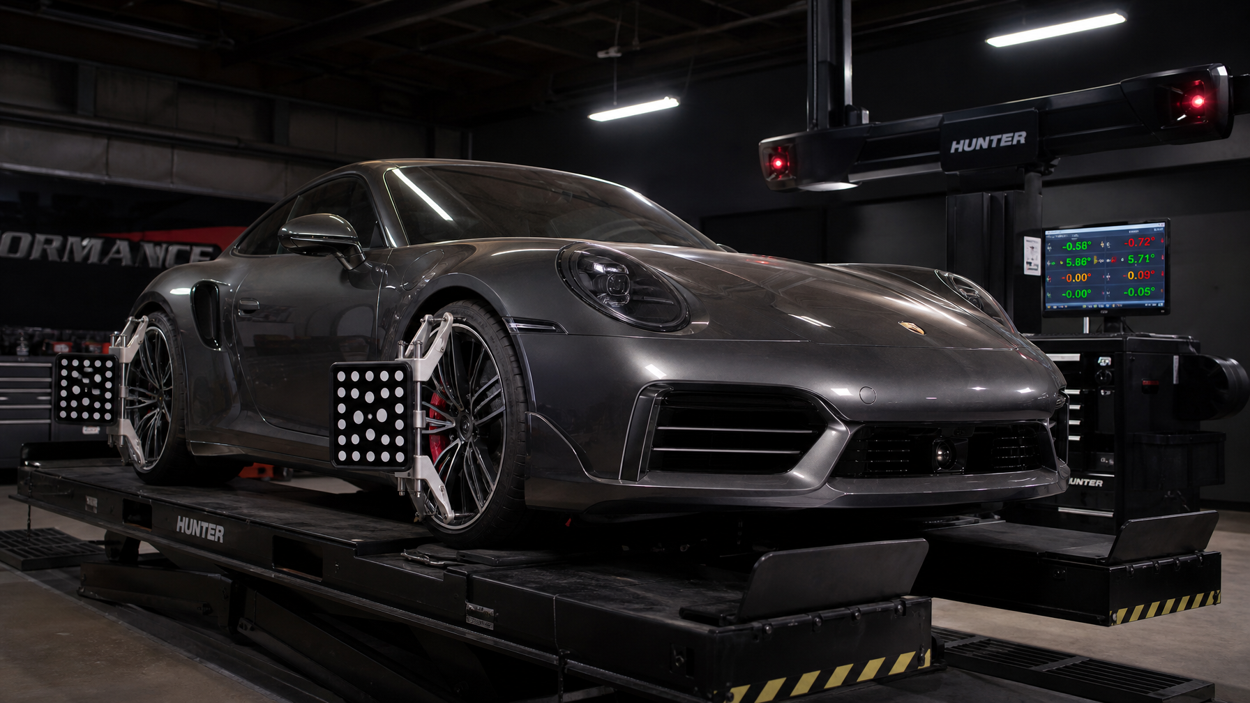 Performance wheel alignment — Iron Ridge Motorsports Houston