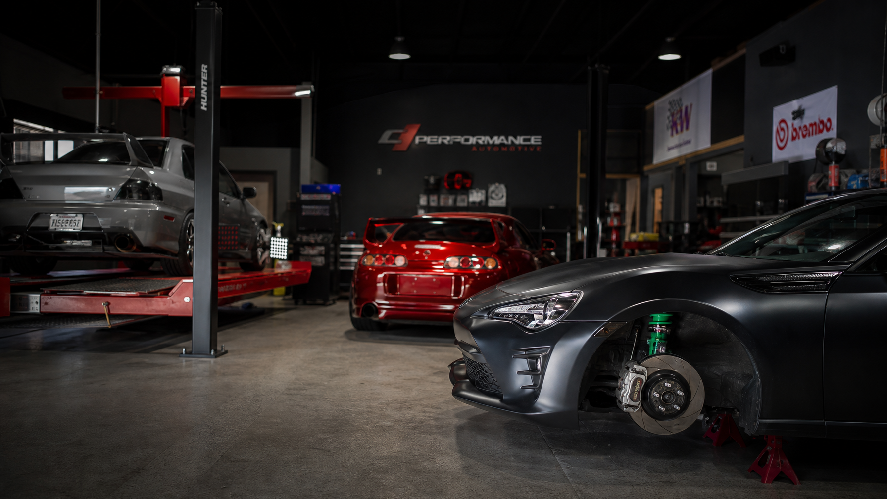 Suspension setup across multiple platforms at Iron Ridge Motorsports Houston