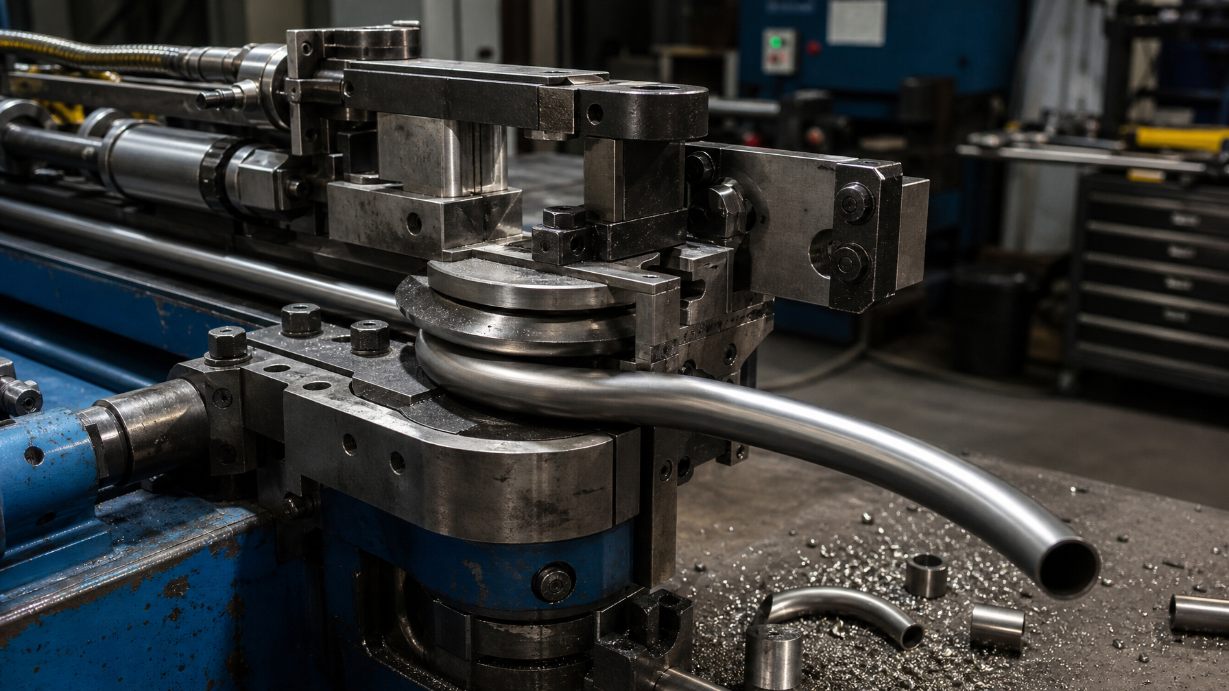 Tube preparation and mandrel bending — Iron Ridge Motorsports Houston