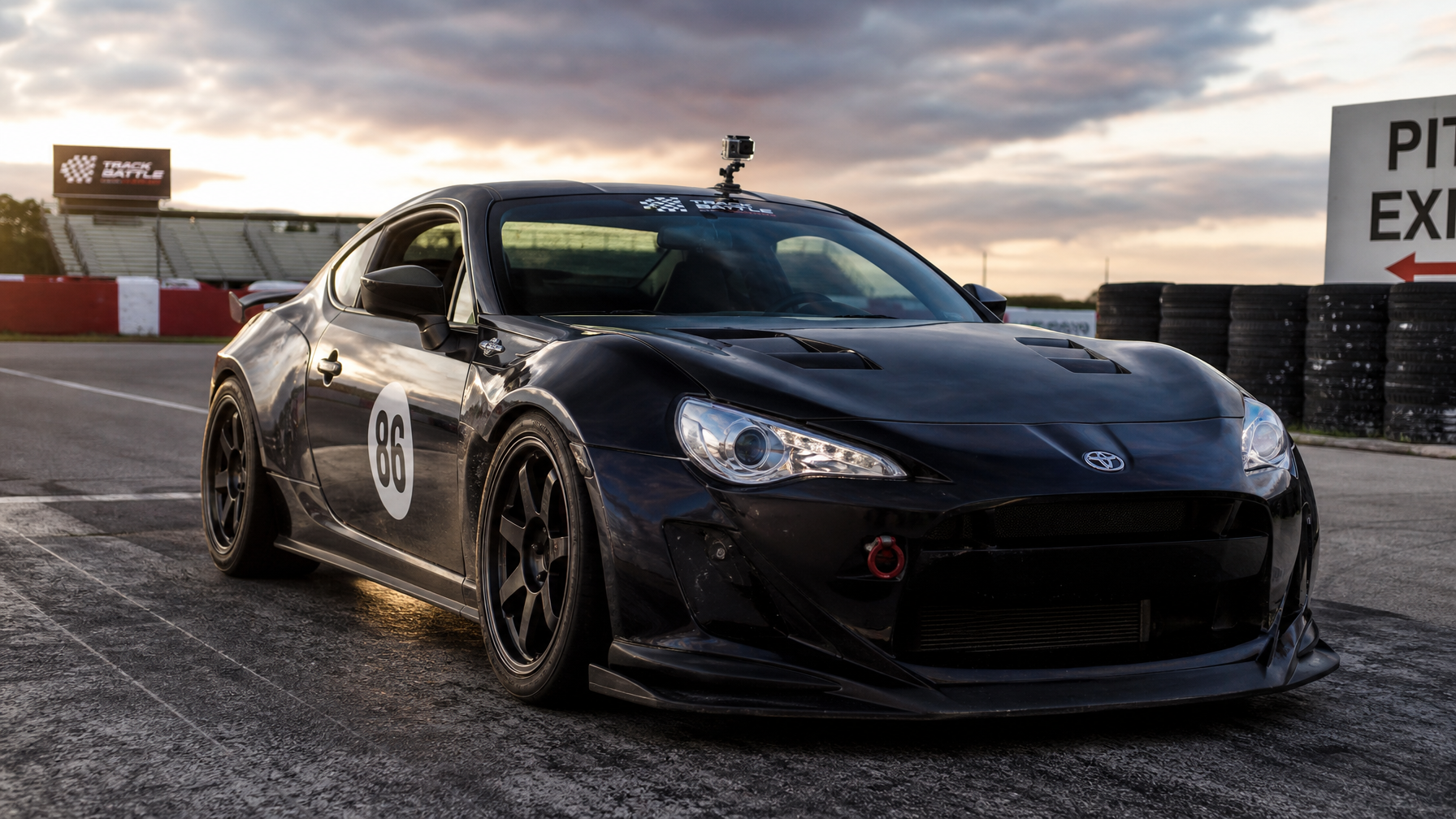 Time trials track car — competitive HPDE build