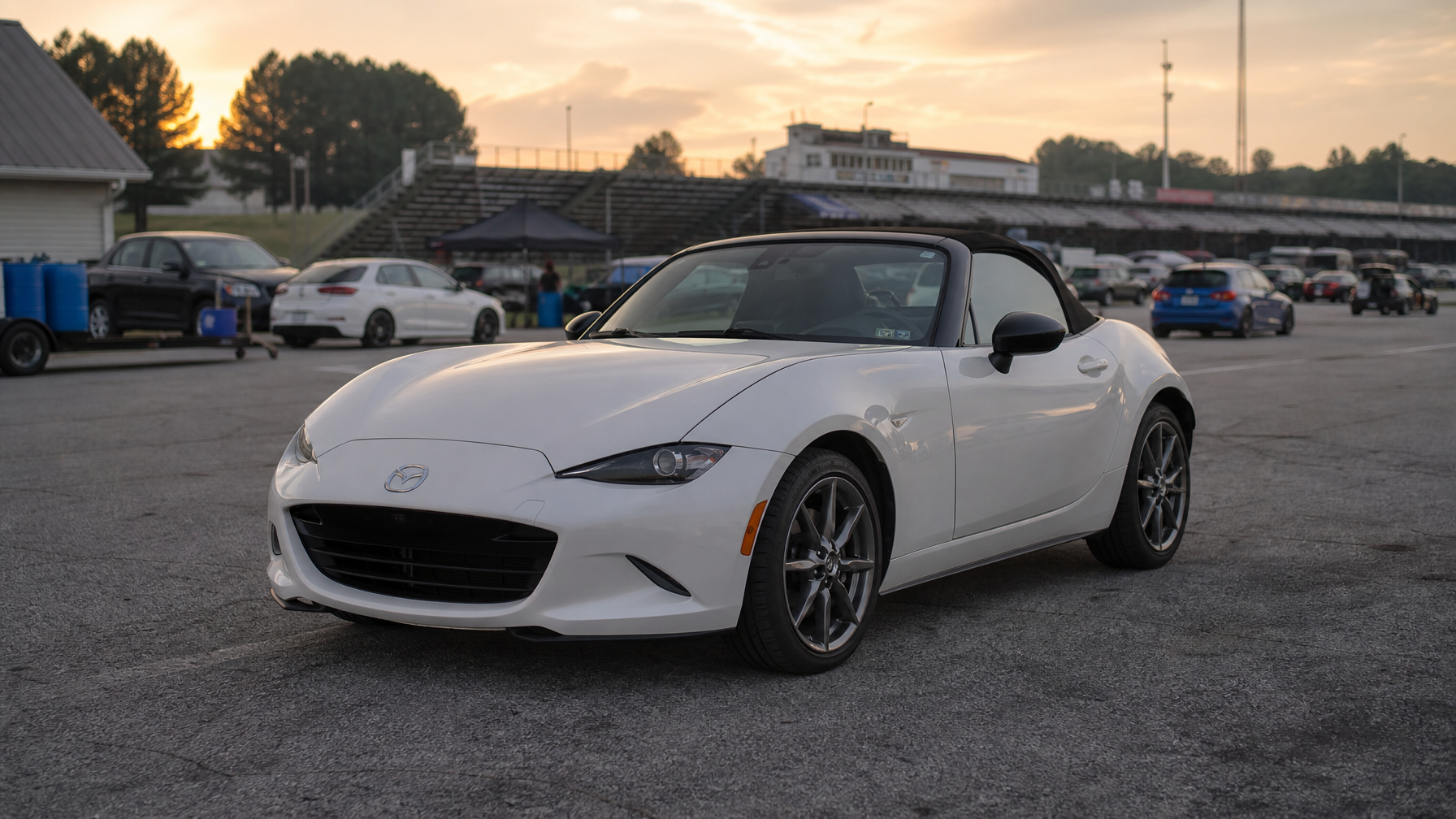 First track day — stock car at HPDE event