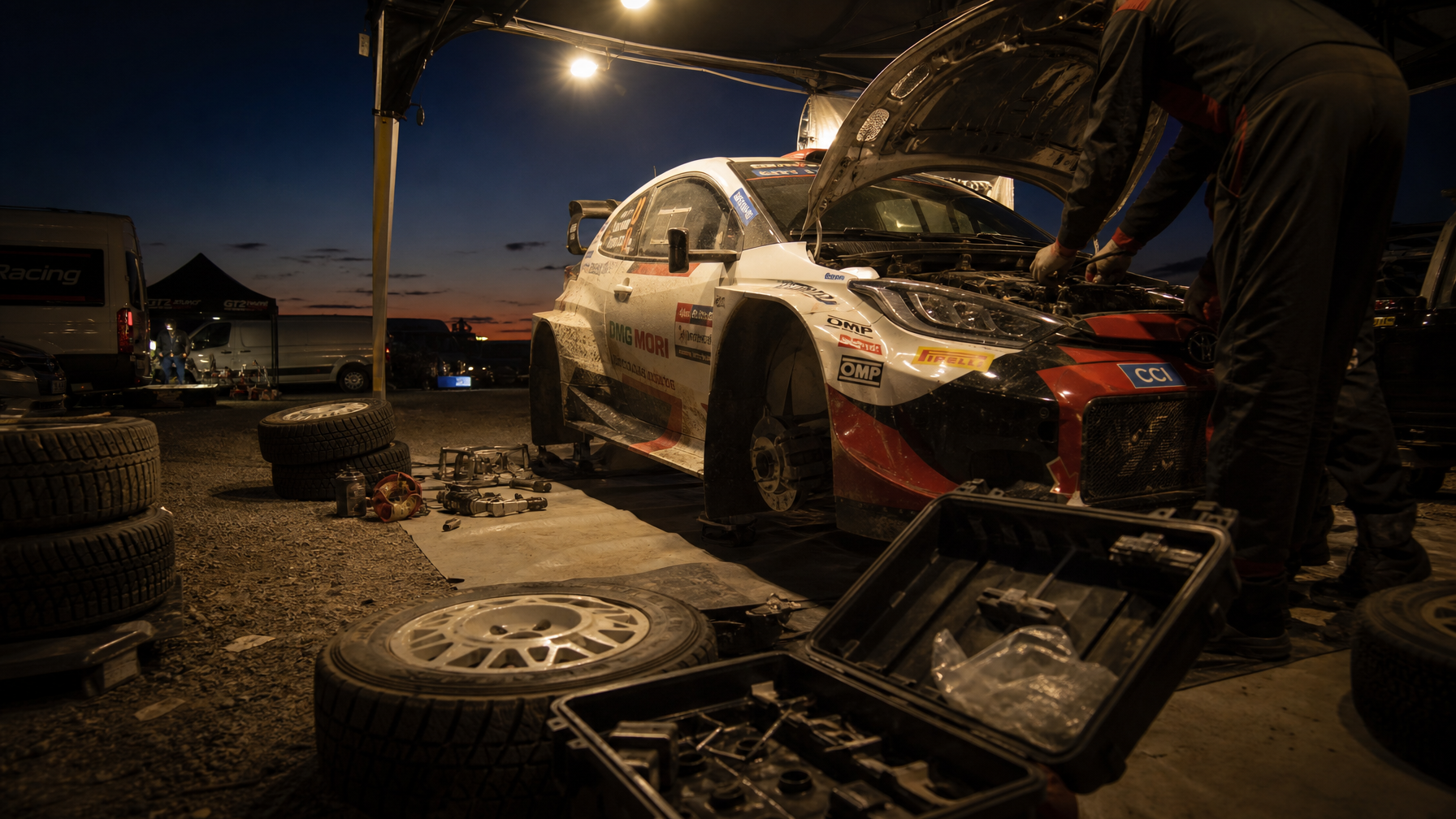 Rally service park — Iron Ridge Motorsports Houston