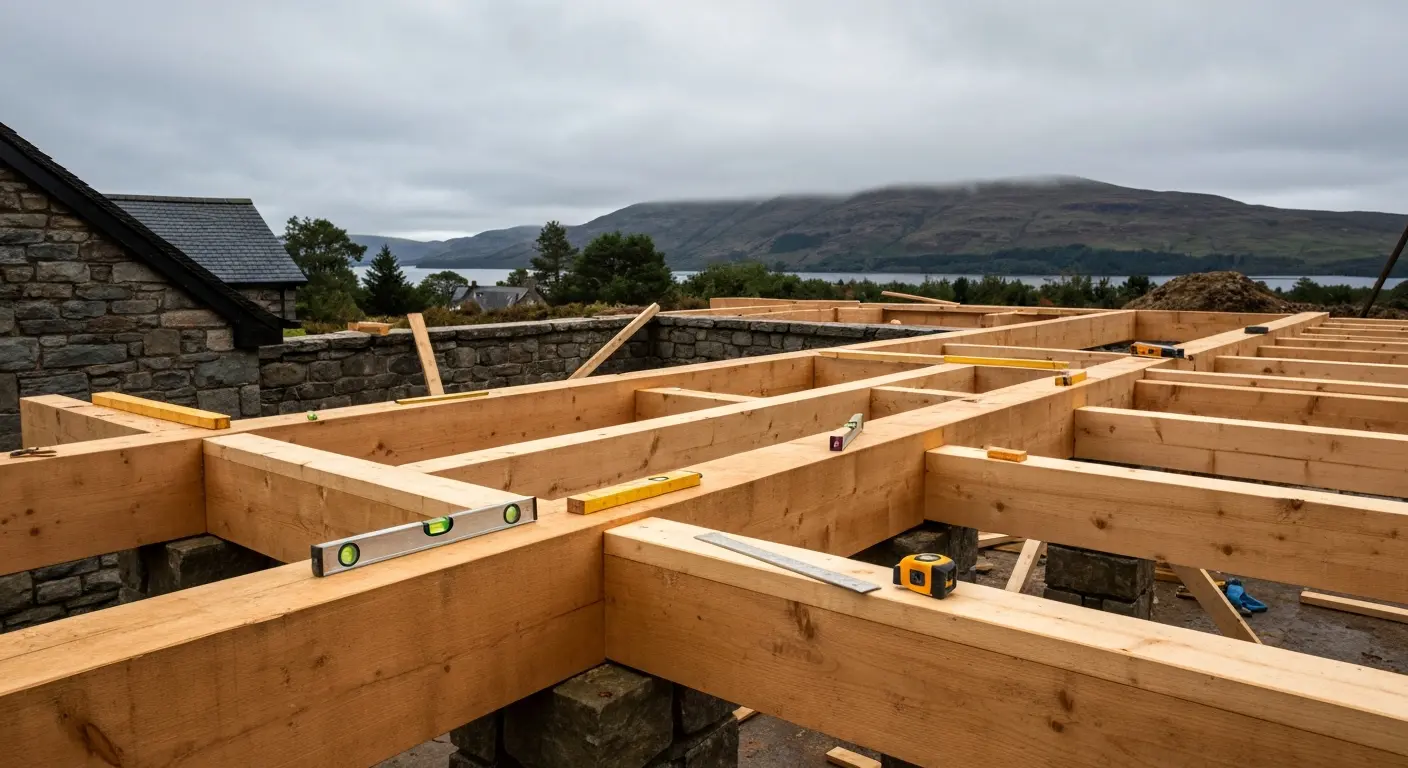 Structural framing work