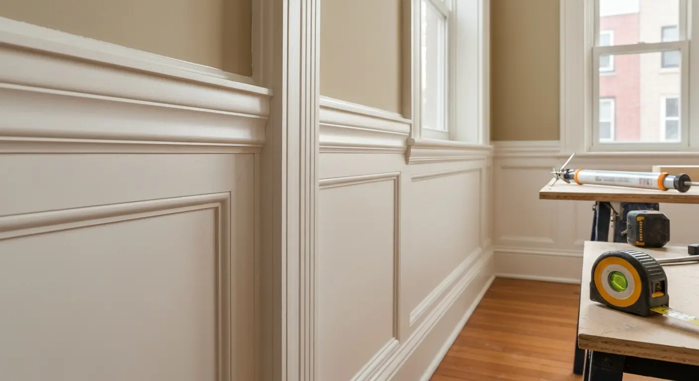 Interior trim and baseboards