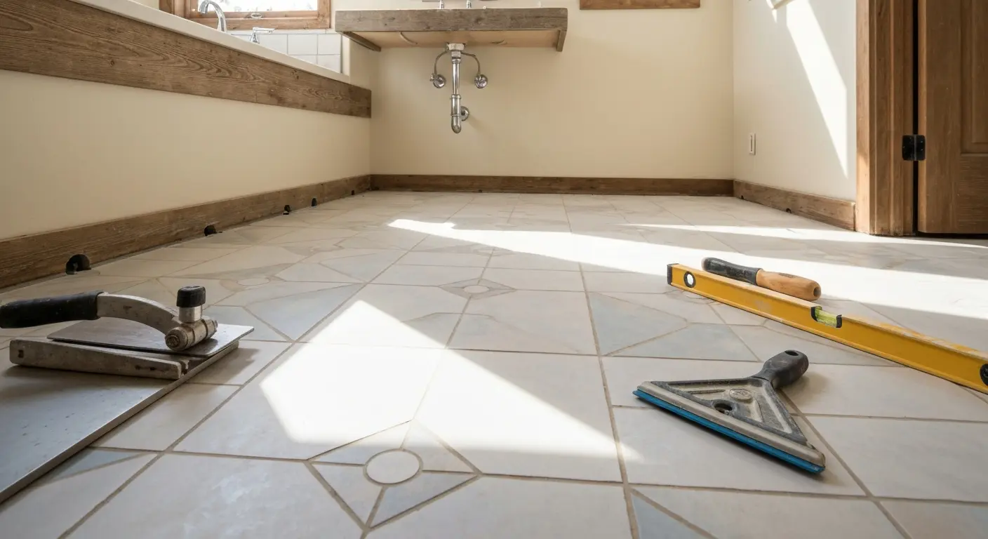 Bathroom tile and flooring