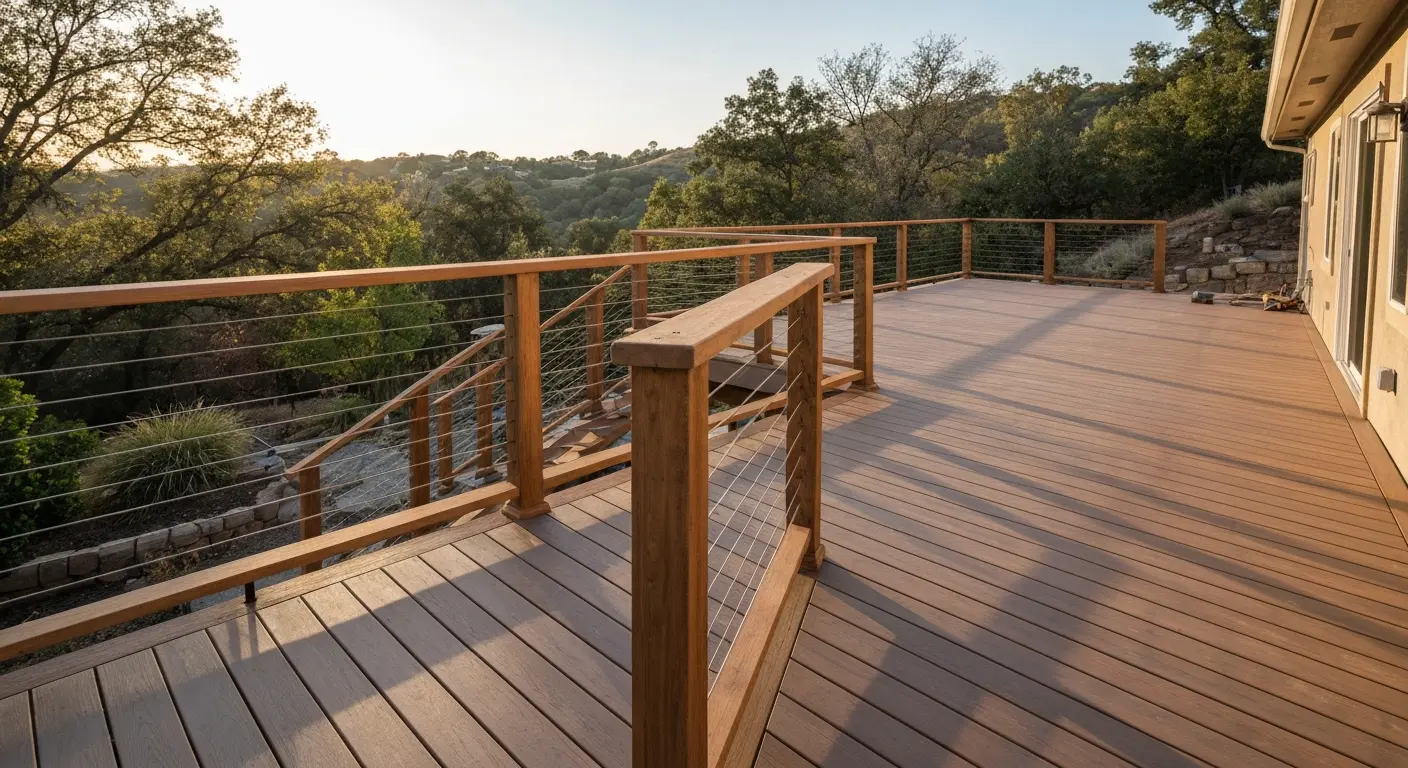 Deck and railing work