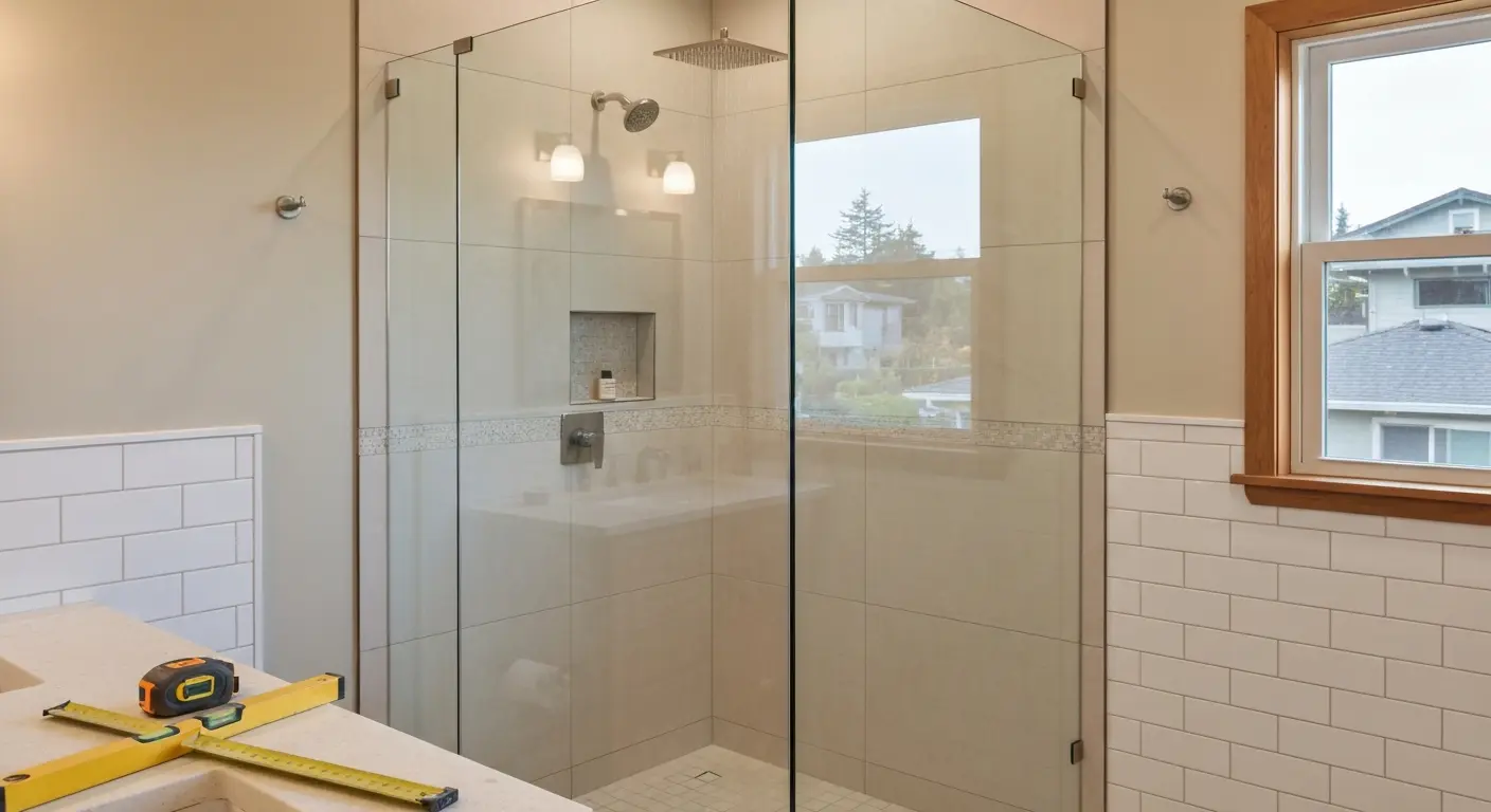 Luxury shower installation