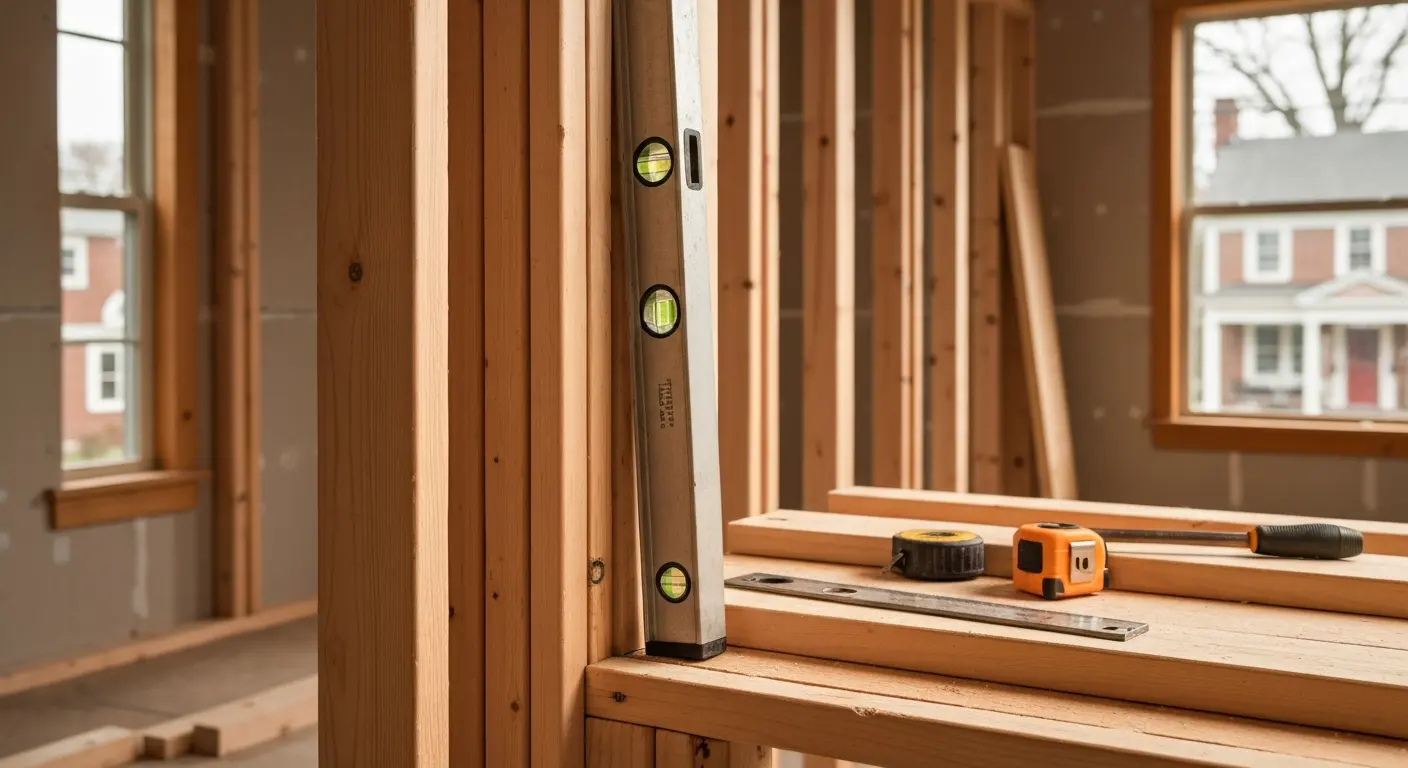 Framing carpentry work