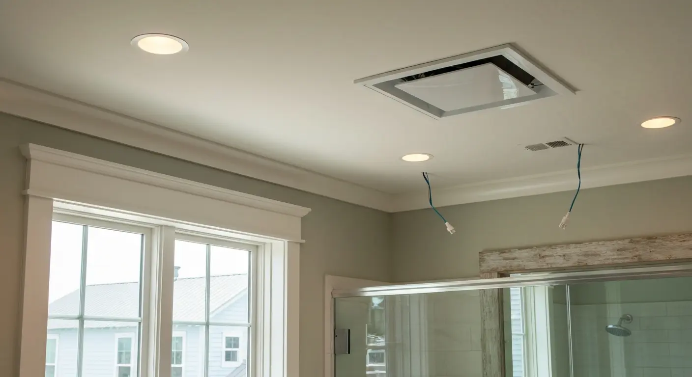 Modern bathroom lighting design