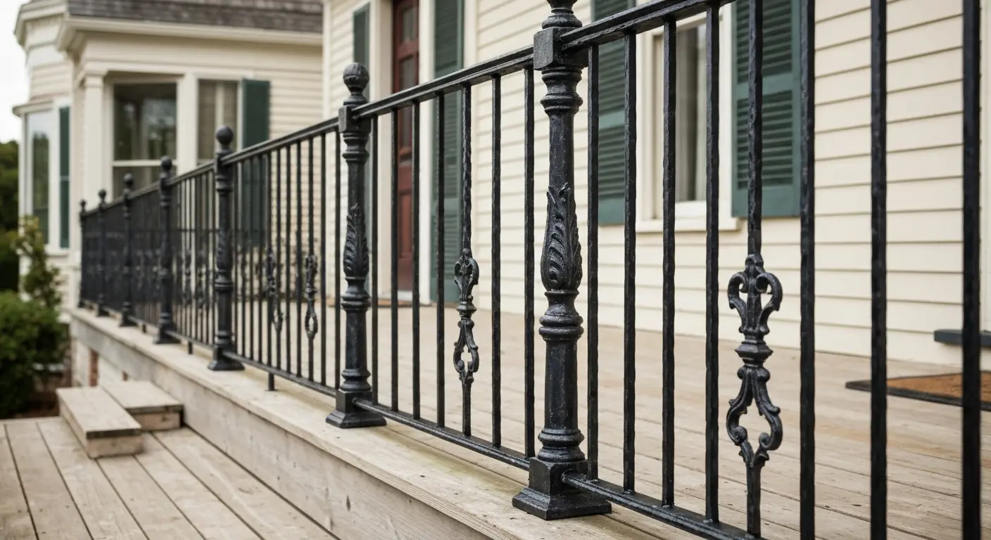 Porch railing