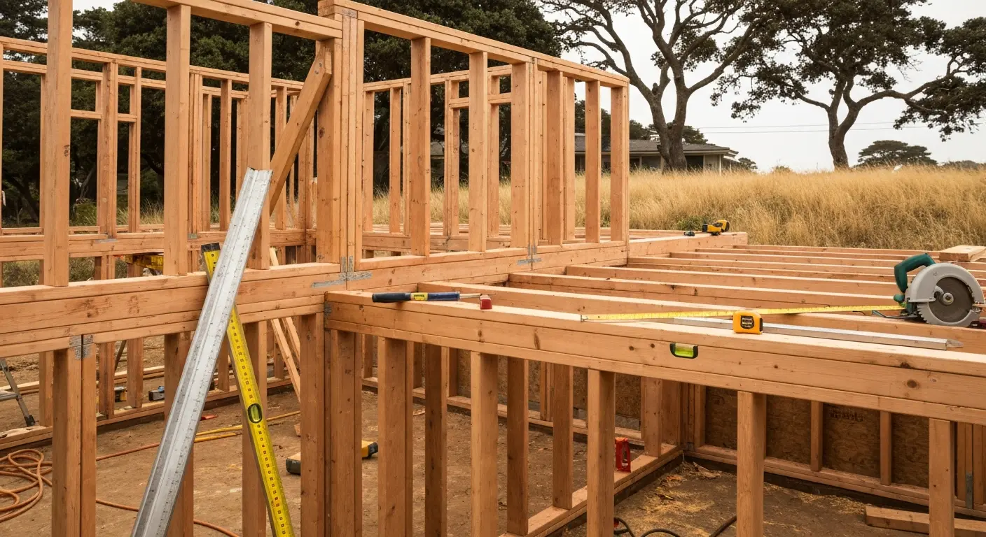 Framing and additions project