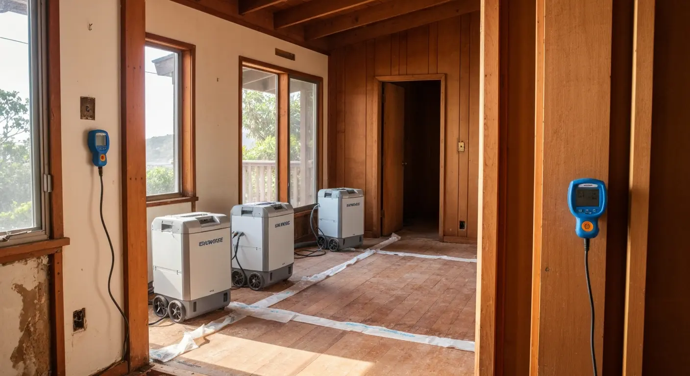 Water damage restoration in Capitola