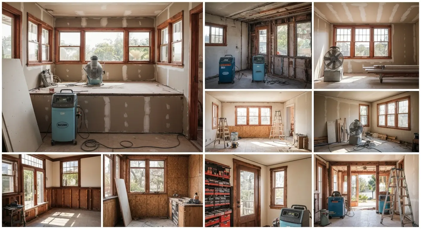 Fire restoration project