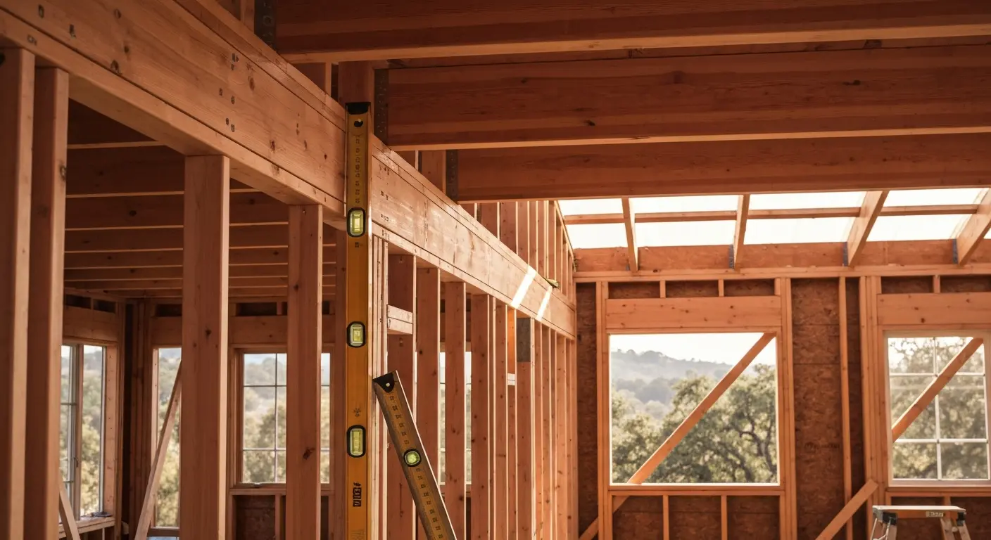 Framing and structural work in Live Oak CA