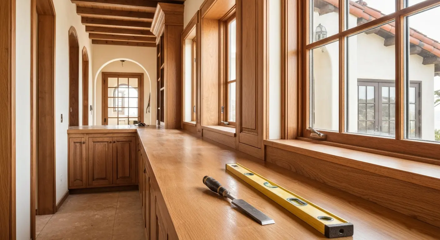 Custom carpentry and finishes