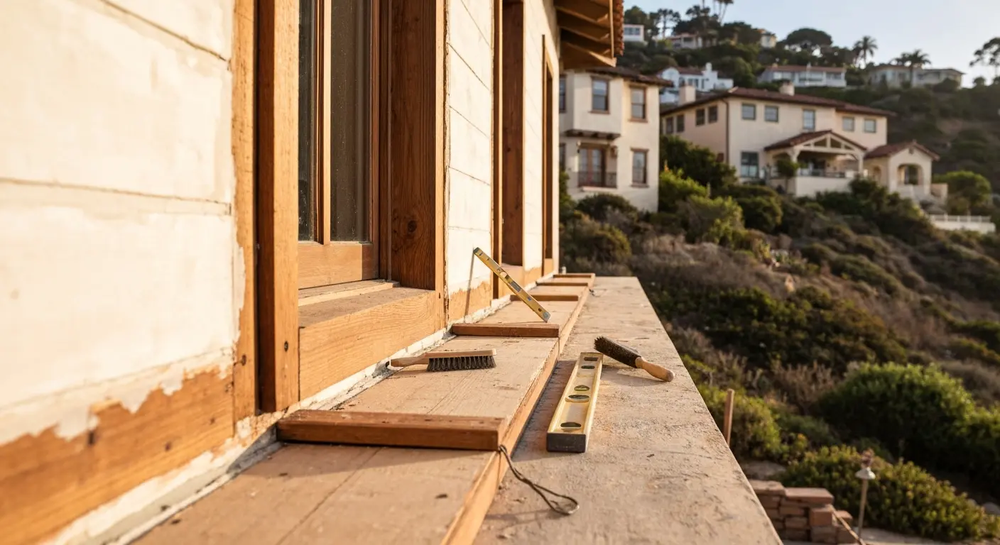 Building restoration project