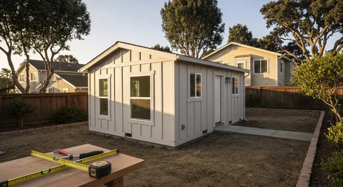 ADU backyard project