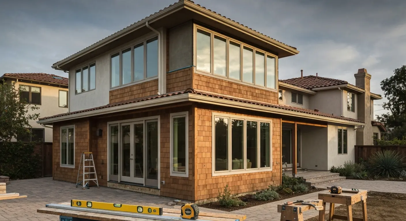 Home addition construction