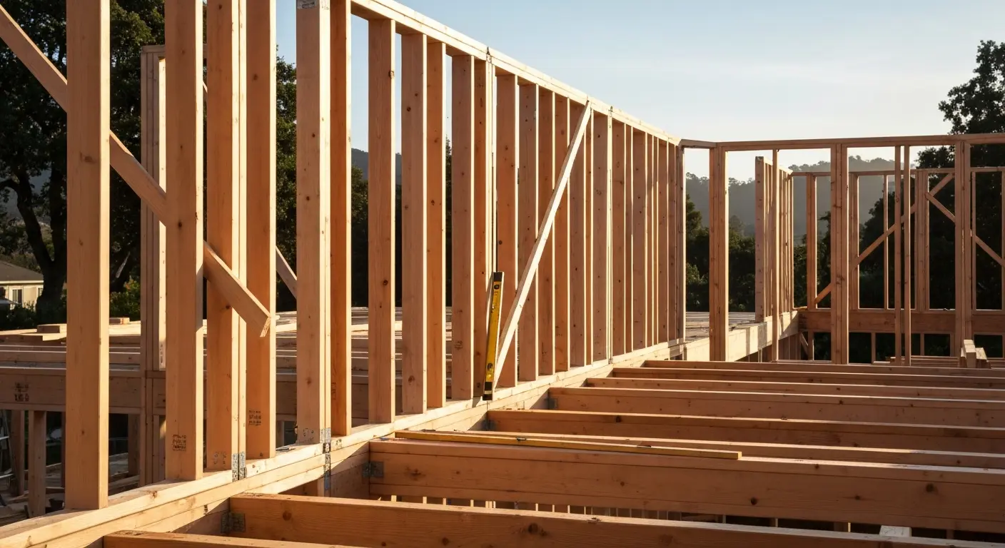 Framing work in Los Gatos