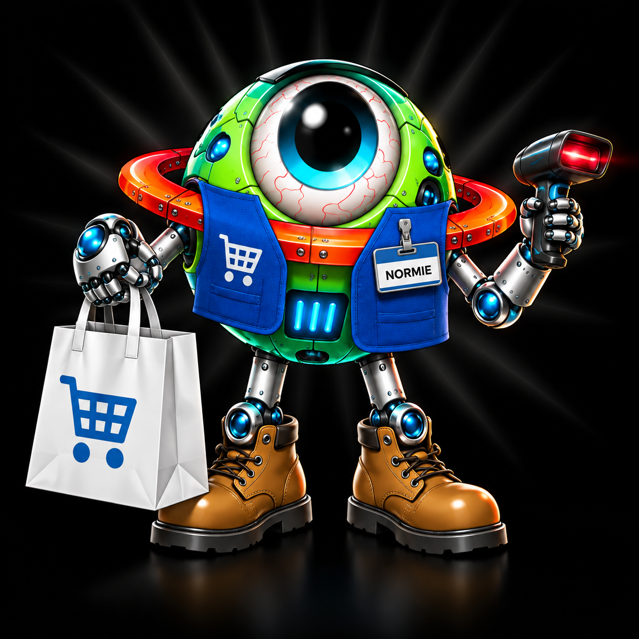 Normie dressed for: E-commerce and retail